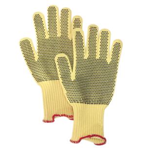 100% KEVLAR TWO SIDE DOTTED KNIT MEDIUM - Cut Resistant Gloves